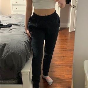 Black Champion Sweatpants